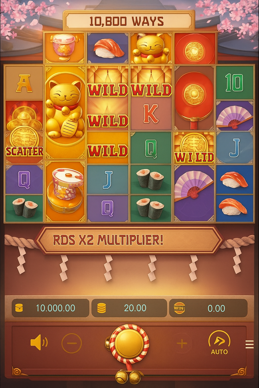 Lucky Neko gameplay